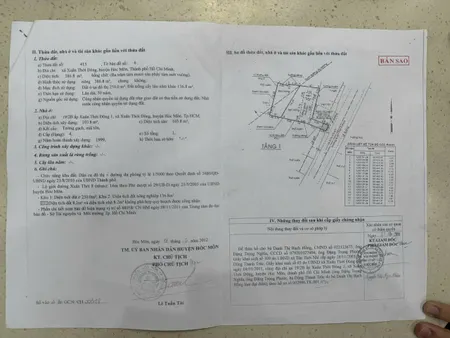 Nhà 19/2b xuân thới 8