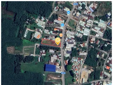 Bán đất 8/240 dt 1539.9m² ngang 19.37m giá 30.5 tỷ Xã Long Phước