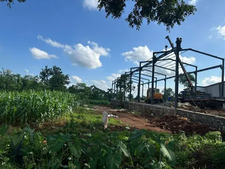 Bán đất 573.8m² ngang Q0m giá 2.69 tỷ Xã Hòa Phú, thổ cư 90m2
