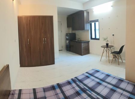 Căn studio rộng, thoáng mát, đủ đồ tại 322 đường Mỹ Đình