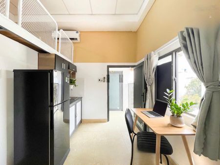 Căn hộ có gác ngay quang trung - thống nhất gần chợ hạnh thông tây tiện ra phan văn trị, thang máy