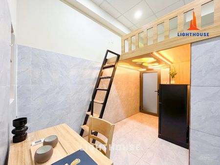 Phòng gác dương quảng hàm ở 2-3 người thoải mái gần công viên văn hóa, đh iuh, vlu - thang máy