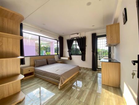Cho thuê phòng ban công, 28m2, tại Phan Văn Trị, Bình Thạnh, HCM bao đẹp