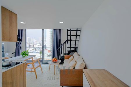 Căn phòng Quận 7 full nội thất ban công lớn duplex gần Rmit, Lotte, Crescent Mall, Sunrise, Him Lam