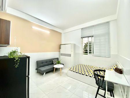 Cho Thuê Phòng Cửa Sổ Full Nội Thất ở Nơ Trang Long gần ĐH Văn Lang, Phan Văn Trị ở Bình Thạnh