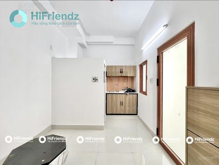 Cho thuê 1PN tách bếp Quang Trung full nội thất mới xây có thang máy gần chợ Hạnh Thông Tây