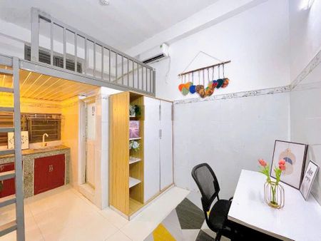 Phòng gác mới xây full nội thất_gần công viên hoàng văn thụ_etown cộng hòa_đh công thương,...