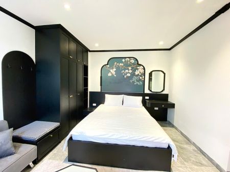 Cho thuê phòng trọ full đồ, nhà mặt phố oto đỗ cửa tại bắc từ liêm