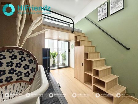 Cho thuê căn hộ dịch vụ full nội thất mới xây ngay phan huy ích