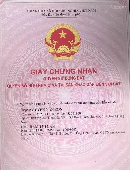 Tin chấn động! hơn 1 triệu 1m2 đất thổ cư cô tô tỉnh quảng ninh, kinh doanh dòng tiền. 0793 059 ***