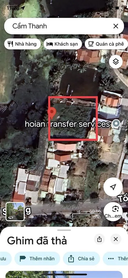 Bán 773 m2 đất thổ cư, đất ở nông thôn tại cẩm thanh hội an, quảng nam, giá 16 tỷ