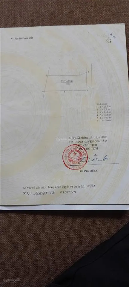 Cơ hội vàng lô đất 241,8m2 tại bát tràng chia ngay 4 5 lô, sinh lời nhân đôi!