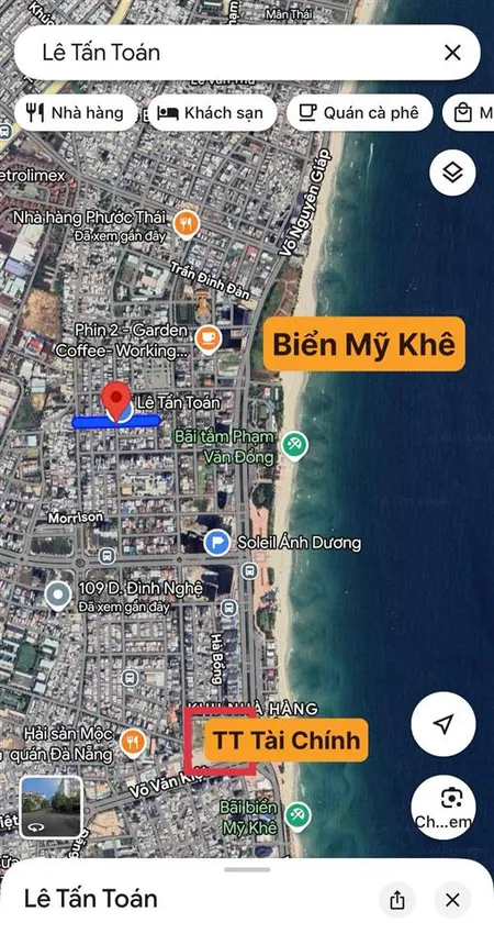 Thiện chí bán 180m2 ngay biển phạm văn đồng sơn trà (lô kề góc kẹp cống + hướng nam).