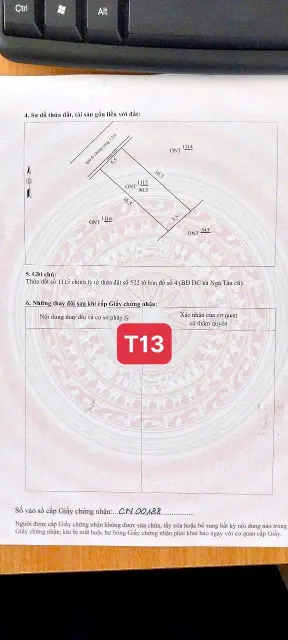 DUY NHẤT 1 LÔ ĐẸP NGA TÂN – 90,5m² FULL THỔ CƯ 🔥