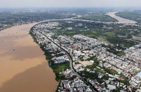 BÁN 2 LÔ ĐẤT VIEW SÔNG MẶT TIỀN HƯƠNG LỘ 6 - NGANG 8 DÀI 27 - SỔ RIÊNG THỔ CƯ