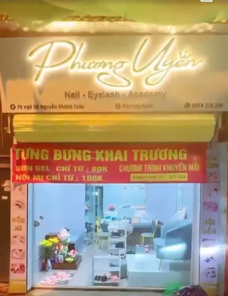 Sang nhượng tiệm Nail – Mi – Gội Địa chỉ: 79 ngõ 58 Nguyễn Khánh Toàn, Cầu Giấy