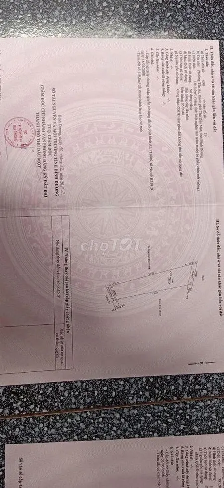 Bán đất 1518.7m² giá 6.8 tỷ Phường Phú An