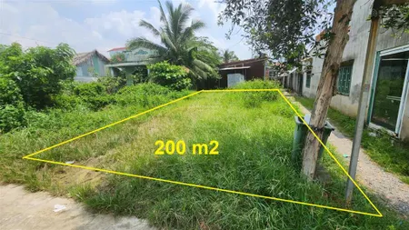 Bán đất 200m2 hẻm đường lý thái tổ, đại phước, nhơn trạch, đồng nai. chính chủ