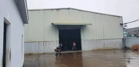 Bán kho xưởng 1240m2 (23x58) mặt tiền Láng Le Bàu Cò, Lê Minh Xuân, giá đầu tư