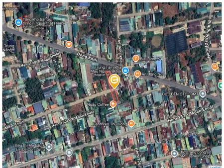 Bán đất 557.2m² ngang 8.8m giá 14.5 tỷ Phường Buôn Ma Thuột