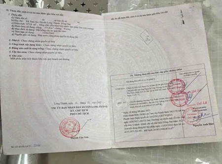 Nhà Đất Tam An Long Thành Đồng Nai