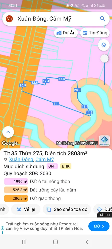 Nhà Đất Xuân Đông Cẩm Mỹ Đồng Nai