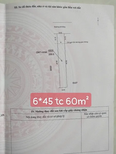 Bán đất 269m² giá 339 triệu Xã Dray Bhăng