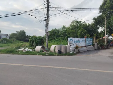 bán lô góc 2 mặt tiền 1550m2 - làm kho xưởng -đường lê thị lơ- tân hiệp - hóc môn - giá đầu tư
