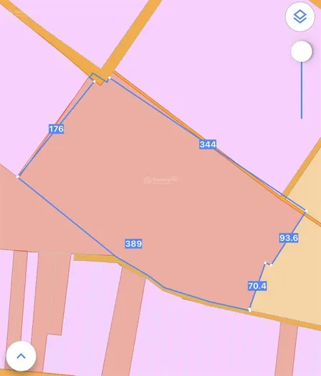Bán 7.4ha đất skc 50 năm đóng tiền 1 lần sát thành phố bến cát