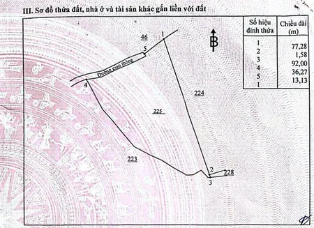 Chính chủ cần bán gấp lô đất 2.348,2 m2 ở biên hòa giá 1ty5 thương lượng