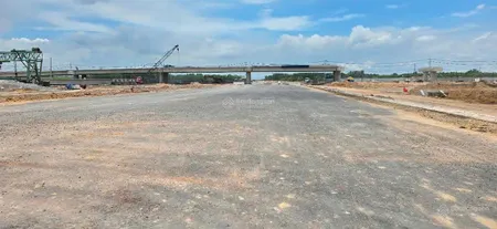 Chủ kẹt bán đất thổ cư, sát đường vành đai 3 sắp thông xe. 908m2 (90m2 thổ cư). giá 4.5 tỷ. shr