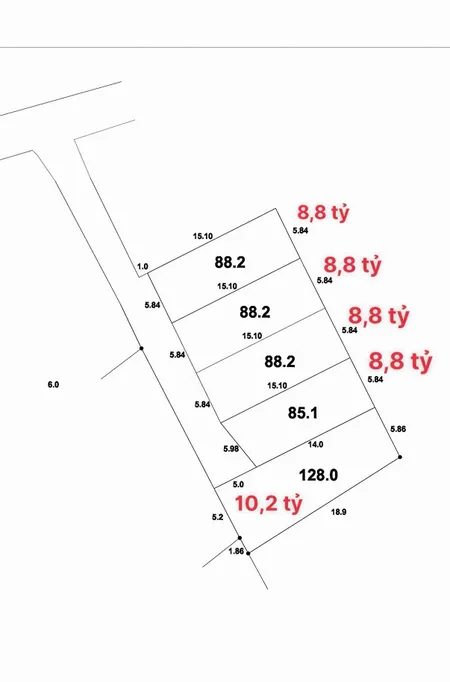 Bán đất thổ cư thôn La Tinh, Xã An Khánh