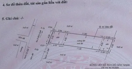 Bán đất 71m² ODT ngang 4m giá 2.8 tỷ Phường Bình Quới