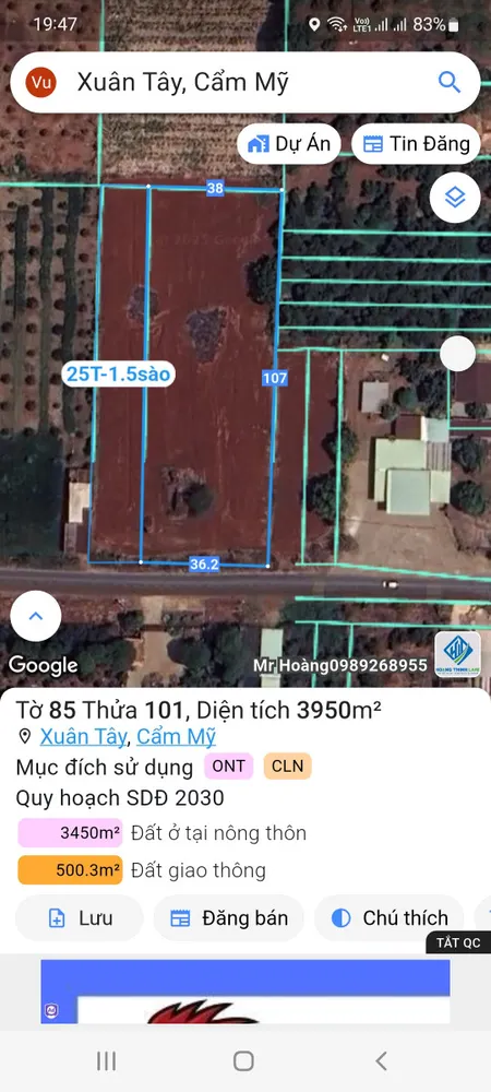 Nhà Đất Xuân Tây Cẩm Mỹ Đồng Nai