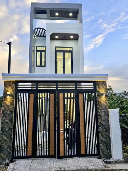 Nhà trệt lầu khu 8 Phú Hoà chuẩn bị hoàn thiện (phường Phú Lợi-TP.HCM) gần chợ Bình Điềm Phú Hoà,nhựa 5m thông