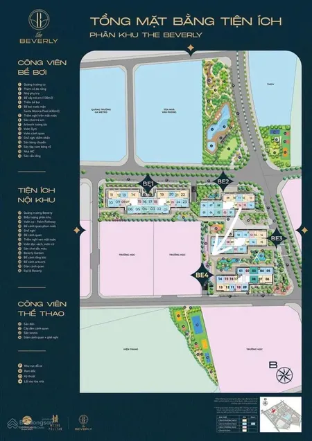 Hiếm căn hộ 1nbeverly hướng đông bắc mát mẻ dòng tiền đóng tiến độ giãn vào cực ít vh ocean park