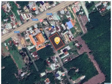 Bán đất 2407.5m² ngang 48m giá 9.3 tỷ Xã Phước Hòa