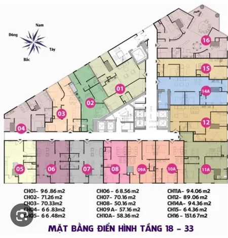 Bán căn 2pn2wc tháp doanh nhân giá chỉ 3,4 tỷ