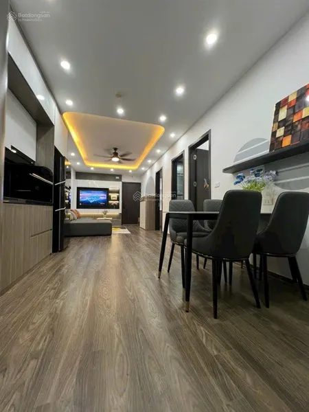 Bán căn hộ sổ đỏ b đại kim building diện tích 58m thông thuỷ, thiết kế 2 ngủ 2 vệ sinh ban
