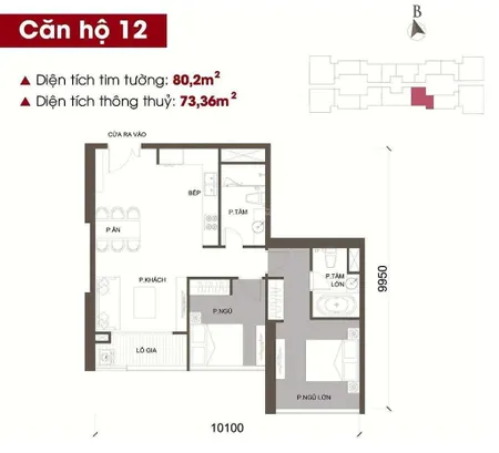 Bán căn hộ 120m2 căn góc tầng 30 view hồ siêu đẹp