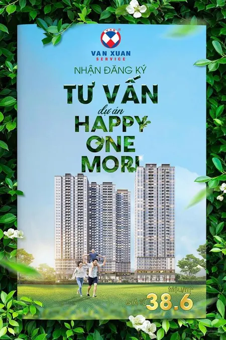 Bán căn hộ happy one mori giá chỉ từ 38,6 triệu/m2 ngay mặt tiền ql13 mở rộng