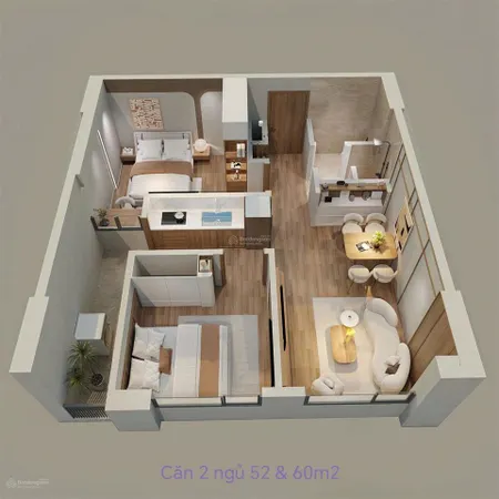 Bán ch 2pn, 1wc, 52m2, giá tốt tại bùi viện, đồng hòa, kiến an, hải phòng