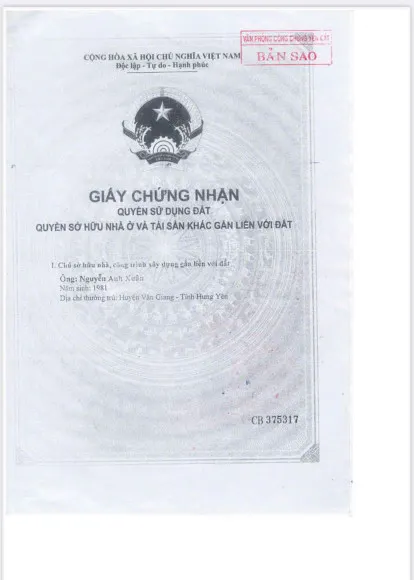 `CHÍNH CHỦ CÓ MẢNH ĐẤT CẦN BÁN TẠI NHƯ XUÂN - THANH HÓA