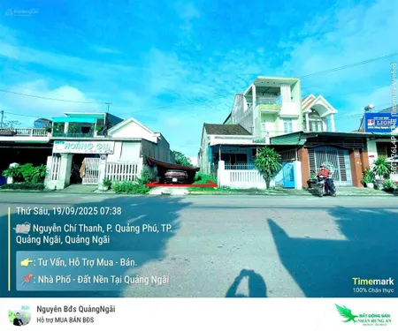 Bán đất mặt tiền nguyễn chí thanh p. nghĩa lộ, quảng ngãi