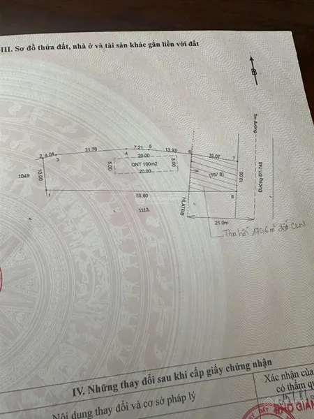 Bán đất mặt tiền dt748 buôn bán kinh doanh, 12x45m giá 4ty500
