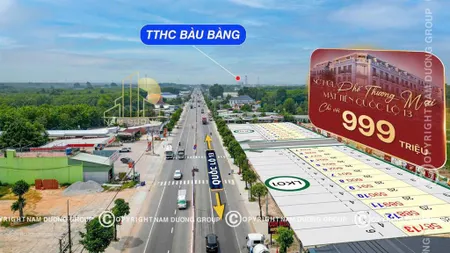 (6x50)300m2 đất mặt tiền quốc lộ 13 bàu bàng tp. hồ chí minh, giá chỉ 12tr/m2