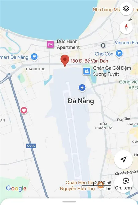 Bán lô đất 730m2 ngang 18m mặt tiền bế văn đàn, thanh khê, đà nẵng
