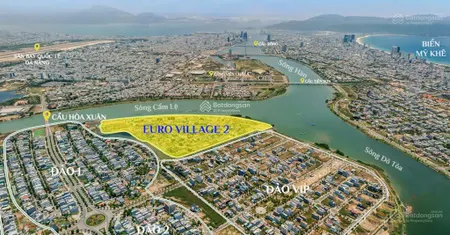 Vip! bán cặp đất biệt thự 600m2 47,99 tỷ mt giáng hương 3 q. cẩm lệ