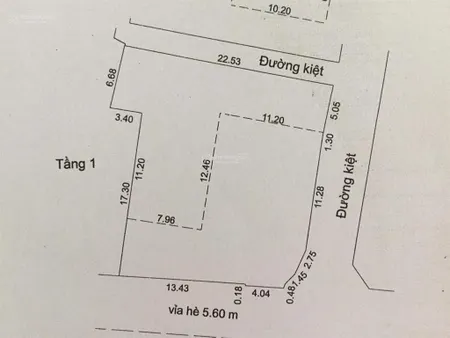 Bán lô đất góc 2 mặt tiền đường hoàng văn thụ, p. phước ninh, hải châu, dt 458m2, giá 92 tỷ