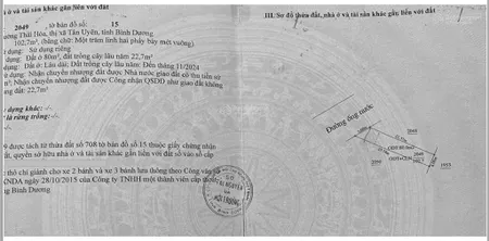 Bán đất tại đường ống nước, 1,95 tỷ, 103 m2, tân uyên, bình dương